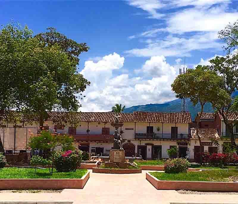 Santa Fe de Antioquia, a charming colonial town known for its well-preserved architecture, cobblestone streets, and landmarks