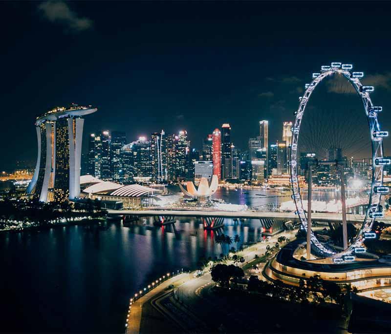 Singapore Flyer - One of the world's largest observation wheels, providing stunning views of the city and beyond.