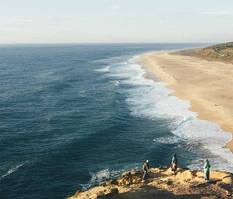 Skagen Beaches, known for pristine sands, clear waters, and the meeting point of the North Sea and the Baltic Sea.