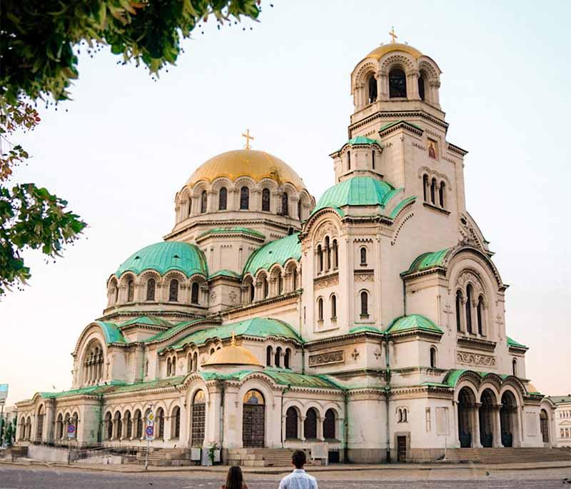 Sofia, the capital city, known for its rich history, cultural landmarks, vibrant urban life, and modern amenities.