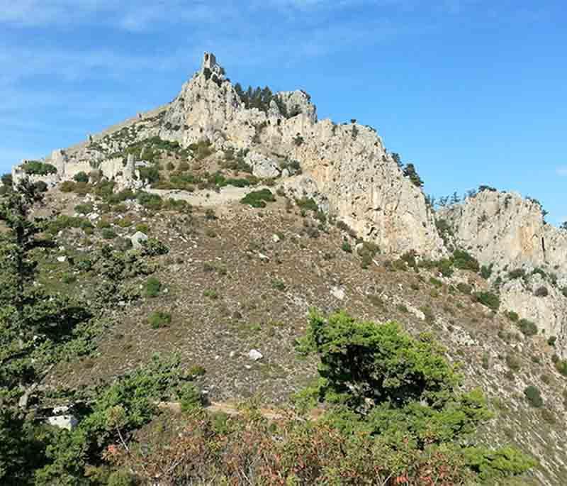 St. Hilarion Castle, a fairy-tale castle offering panoramic views and a glimpse into the island's medieval history.