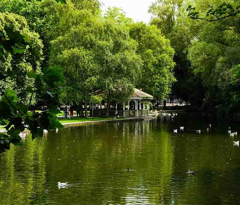 St. Stephen's Green, Dublin, a historic city park in the heart of Dublin, known for its gardens and serene atmosphere.