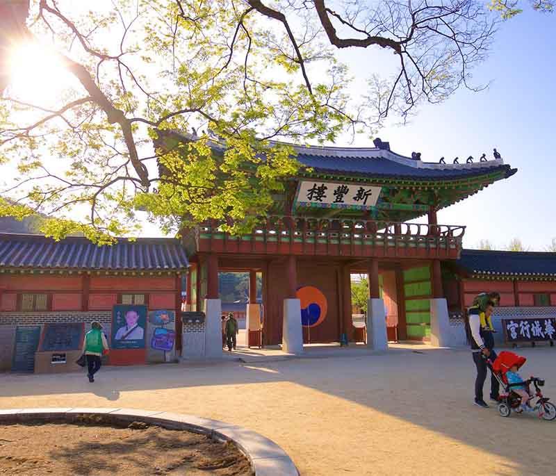 Suwon's Hwaseong Haenggung Palace - A historic palace within Hwaseong Fortress, known for its architecture and gardens.