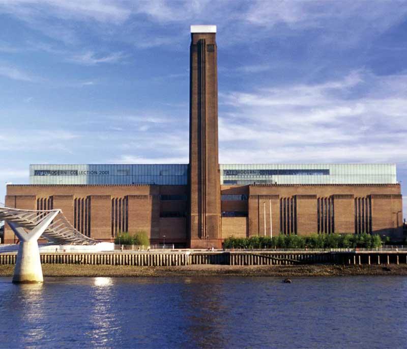 Tate Modern: Contemporary art museum in London, housed in a former power station with vast, diverse exhibitions.