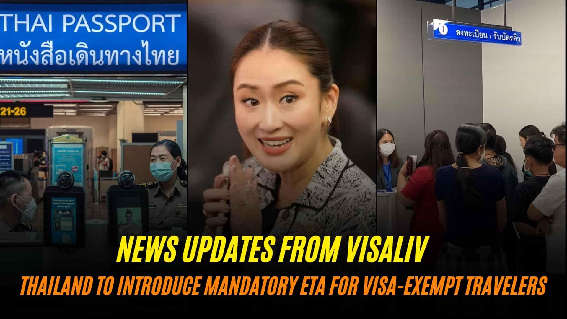 Thailand introduces mandatory ETA for visa-exempt travelers, changing entry requirements and impacting travel plans.