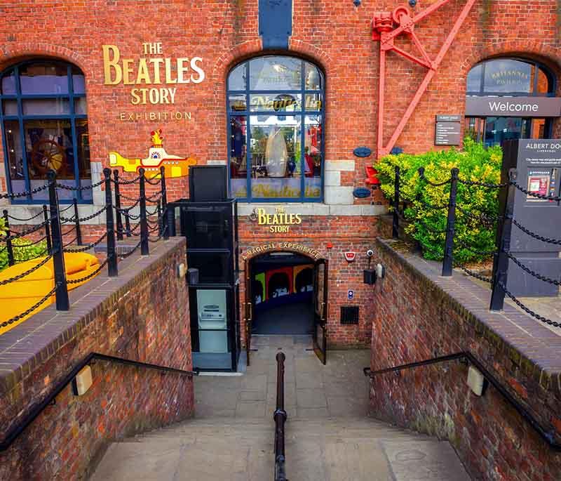 The Beatles Story, Liverpool - A museum dedicated to the history and legacy of The Beatles, located at the Albert Dock.