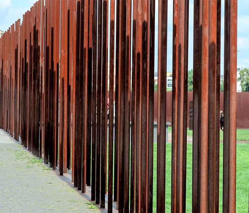The Berlin Wall Memorial, Berlin, commemorating the division of Berlin and the struggles faced during the Cold War.