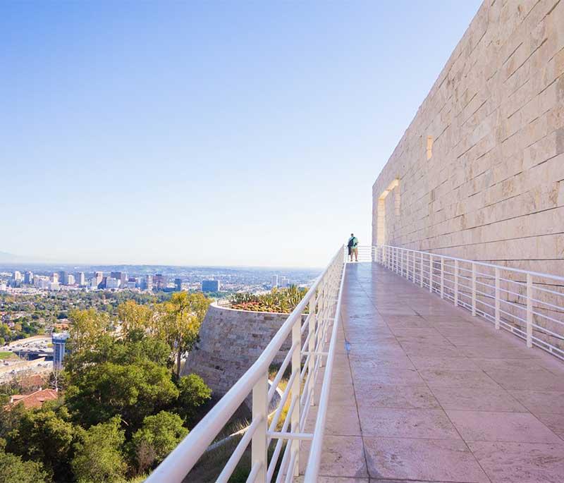The Getty Center, Los Angeles, California - An art museum known for its architecture, gardens, and extensive art collections.