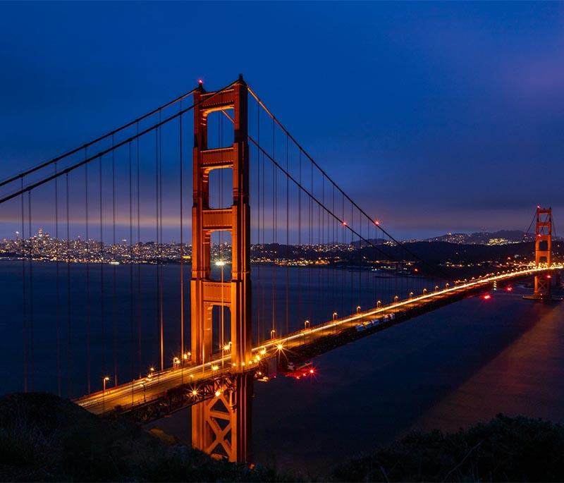 The Golden Gate Park, San Francisco, California - A large urban park featuring gardens, museums, and recreational facilities.