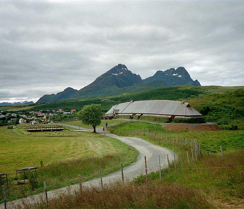 The Lofotr Viking Museum, Lofoten - A reconstructed Viking chieftain's house and living history museum.