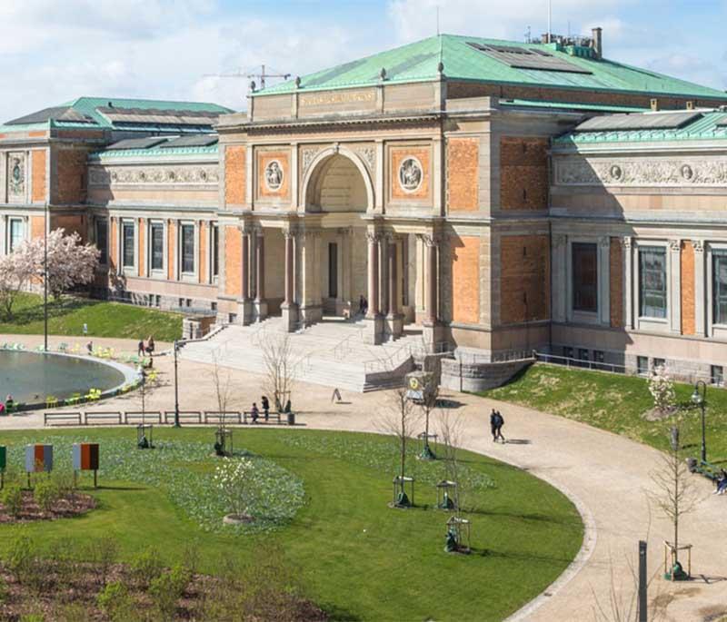 The National Gallery of Denmark, housing a vast collection of Danish and international art from the Middle Ages to present.