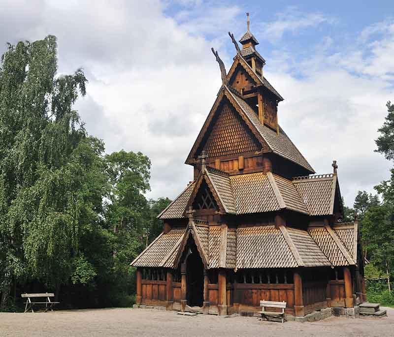 The Norwegian Museum of Cultural History, Oslo - An open-air museum featuring historic buildings and cultural exhibits.