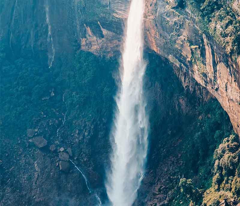 The Trummelbach Falls - A series of impressive waterfalls inside a mountain in the Lauterbrunnen Valley.