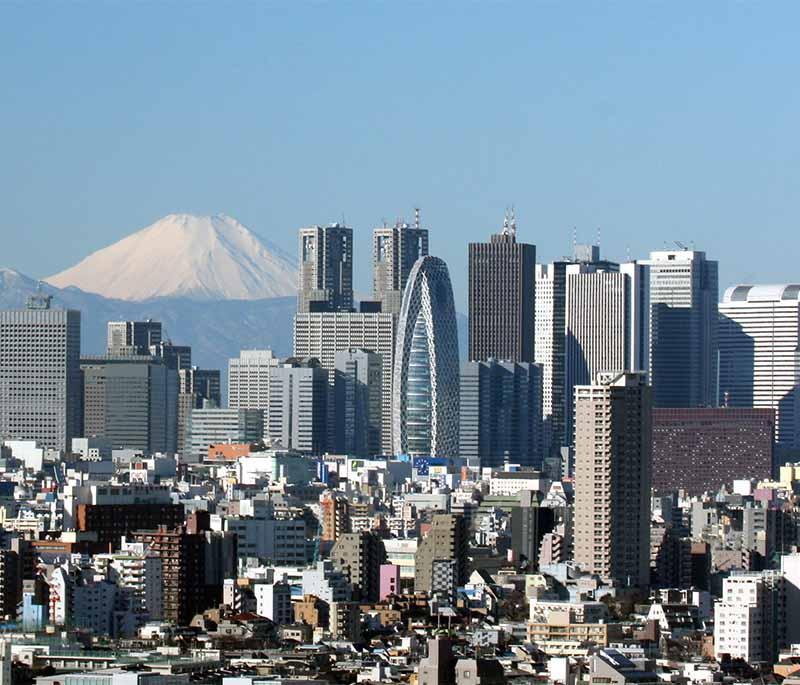 Tokyo, Japan's bustling capital city, known for its skyscrapers, shopping, dining, and vibrant culture.