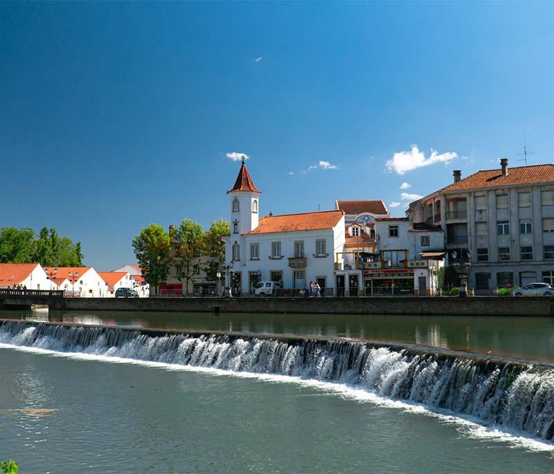 Tomar - Home to the Convent of Christ, a UNESCO site and former Knights Templar headquarters in Portugal.