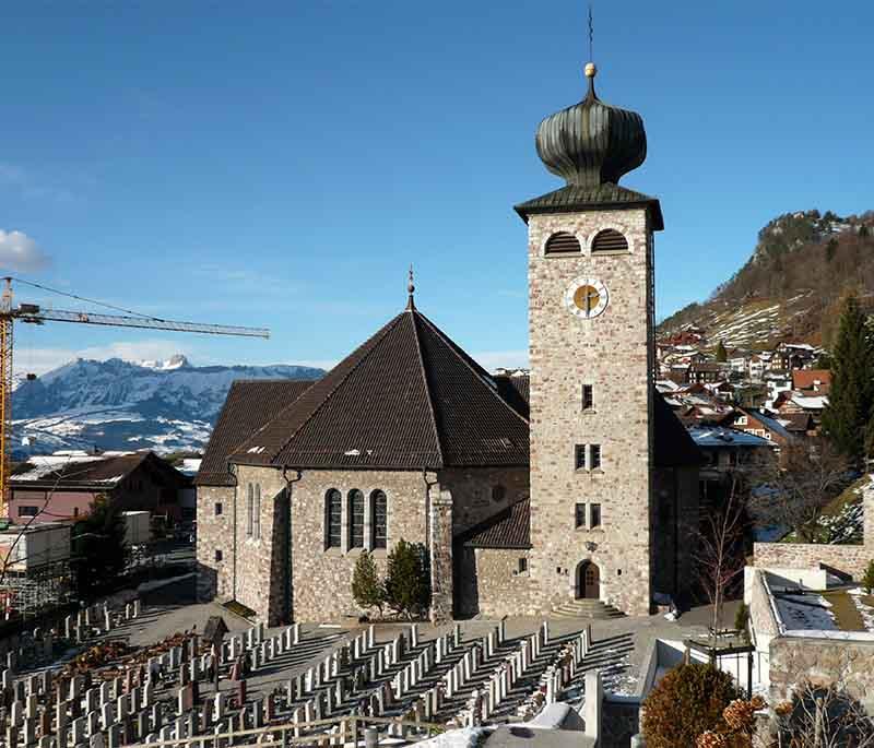 Triesenberg Parish Church - A historic church known for its beautiful interior, scenic location, and serene ambiance.