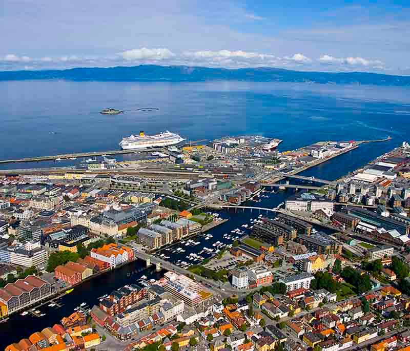 Trondheim - A historic city known for its Nidaros Cathedral, Norway's national sanctuary, and vibrant cultural life.