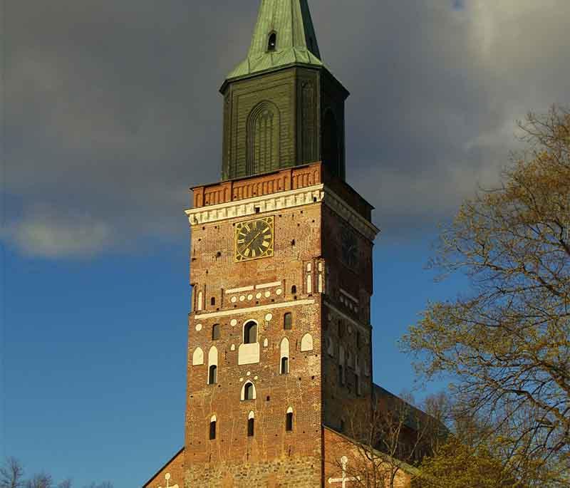 Turku Cathedral, Turku, mother church of the Evangelical Lutheran Church of Finland, known for its historical significance.