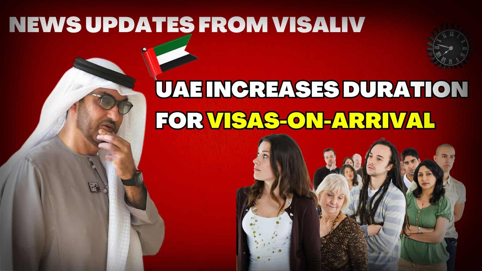 UAE extends duration for visas-on-arrival, offering longer stays. This change impacts travelers and visa validity.