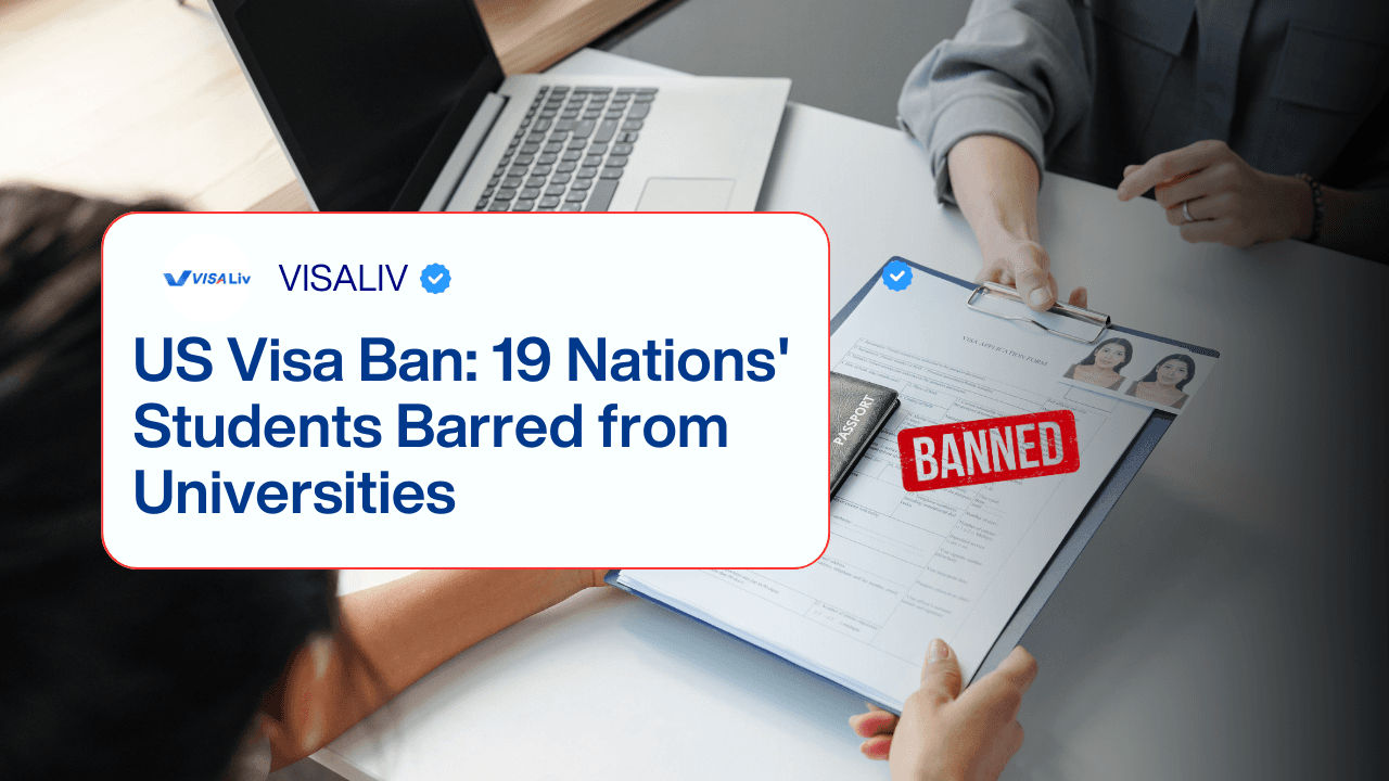 US visa ban affects students from 19 nations, blocking university access and sparking global education concerns.