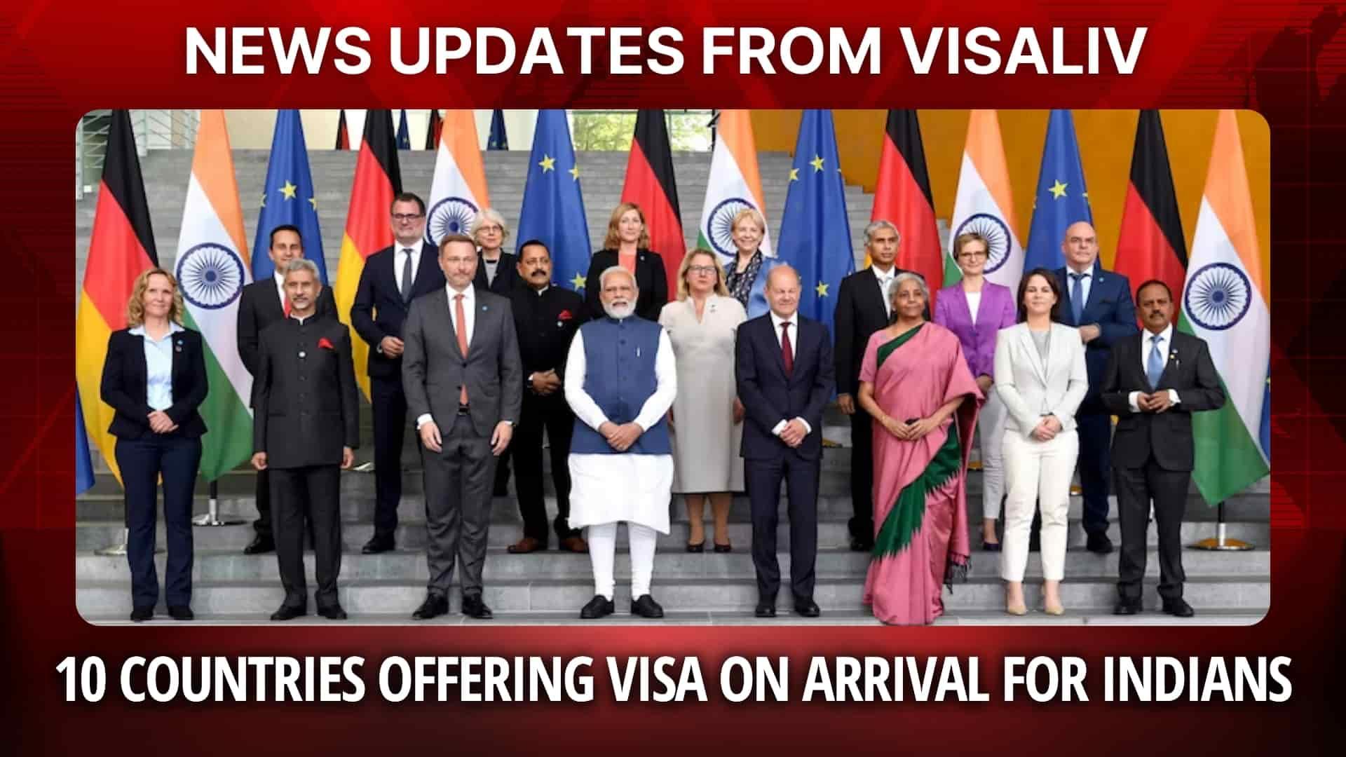 10 countries offering visa on arrival for Indians, making travel easier with simple entry options and flexible visa policies.