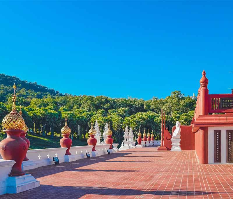 Wat Umong, Chiang Mai - A unique forest temple known for its tunnels, serene atmosphere, and peaceful surroundings.