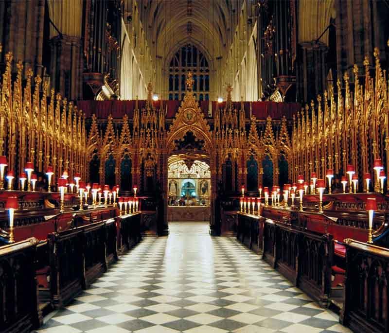 Westminster Abbey, London - A historic church and UNESCO World Heritage site, known for its royal coronations and burials.