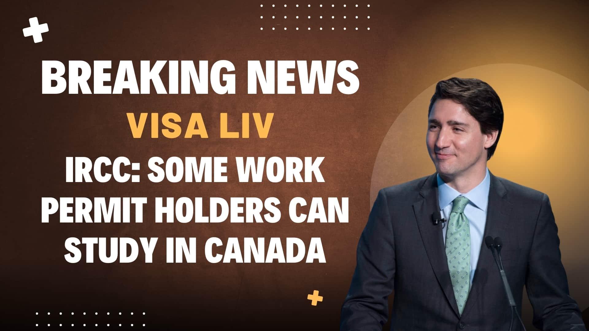 Work permit holders in Canada can now study without a study permit, making it easier for them to pursue education.