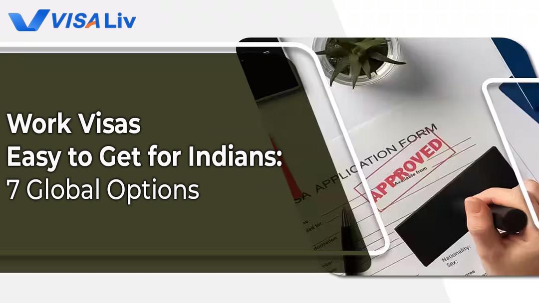 Indians exploring countries that offer easy work visas and global job opportunities with simple application processes.