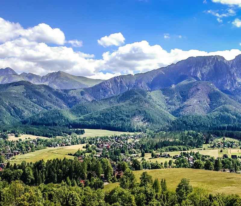 Zakopane and Tatra Mountains - Popular destination for skiing, hiking, and breathtaking mountain views.