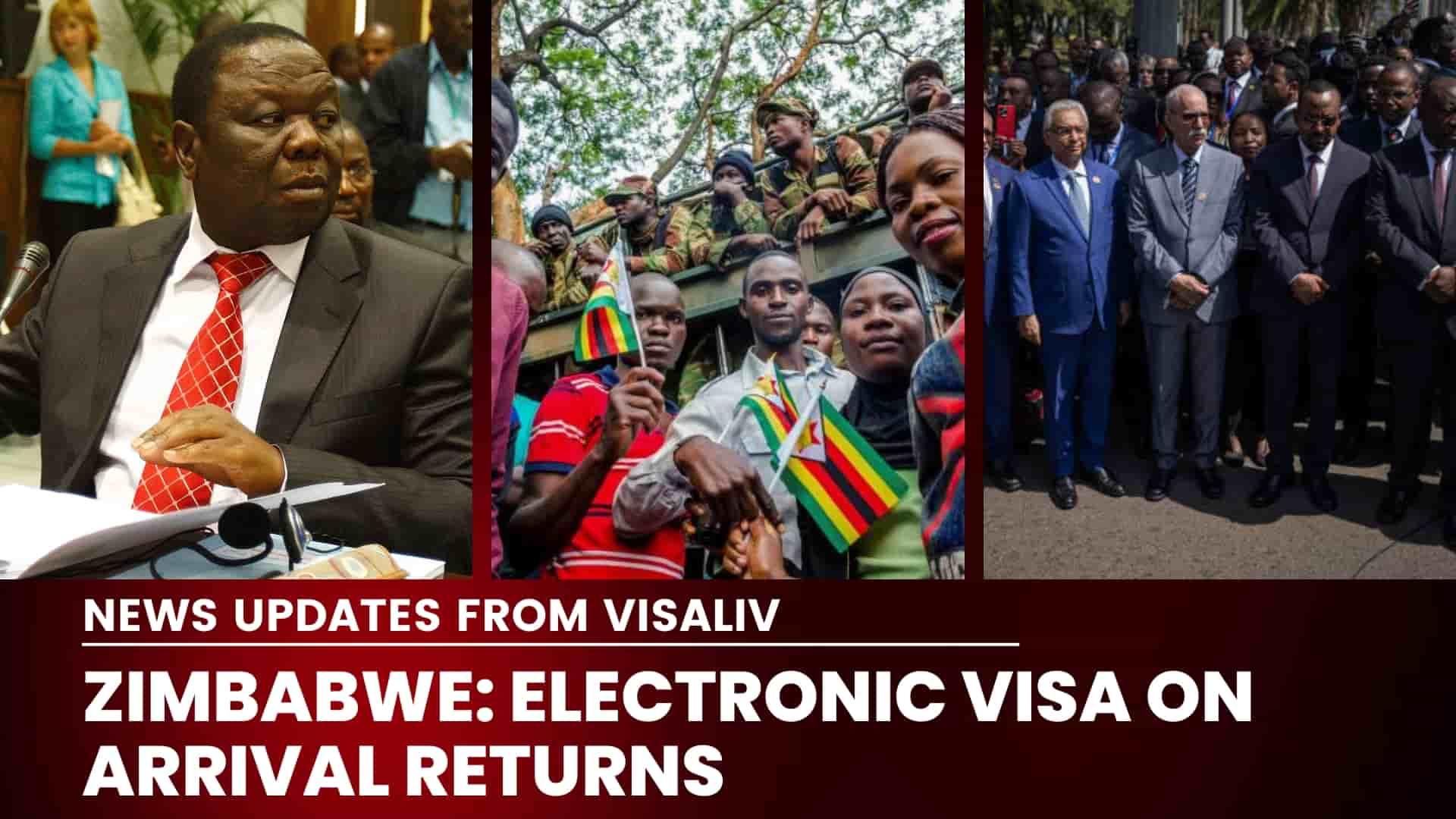 Zimbabwe reinstates electronic visa on arrival, simplifying travel for international visitors seeking easier entry.