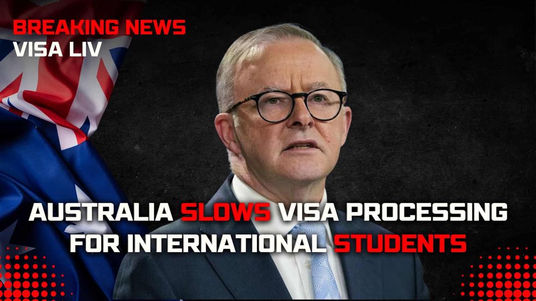 Image showing delays in Australia's visa processing for international students, highlighting challenges in the system.