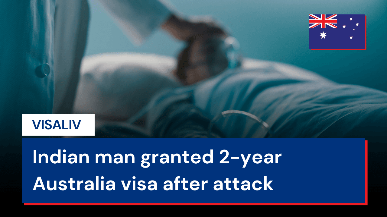 Indian man in Australia gets 2-year visa extension after machete attack, allowing recovery time and secure stay in country.