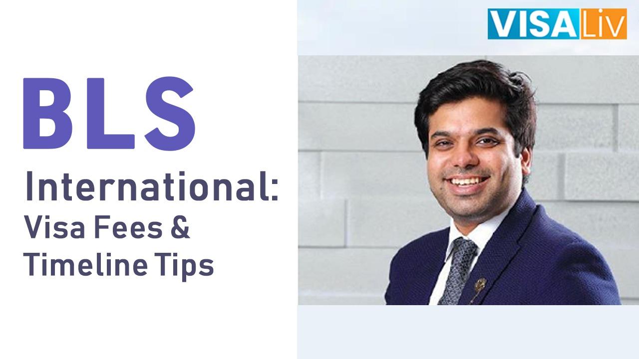 BLS International provides the visa fee details, processing timelines, and  helpful submission tips.