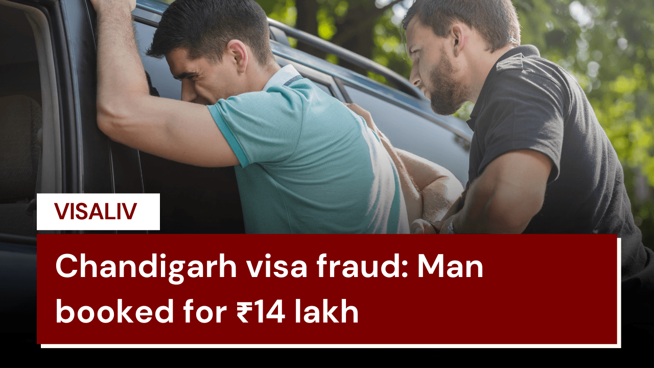 Police book Chandigarh man for ₹14 lakh visa fraud, exposing a major fake immigration scam targeting job seekers in the city.