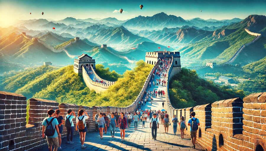 China Sees Surge with 14.64 Million Visa-Free Tourists: Increasing accessibility attracts global visitors.