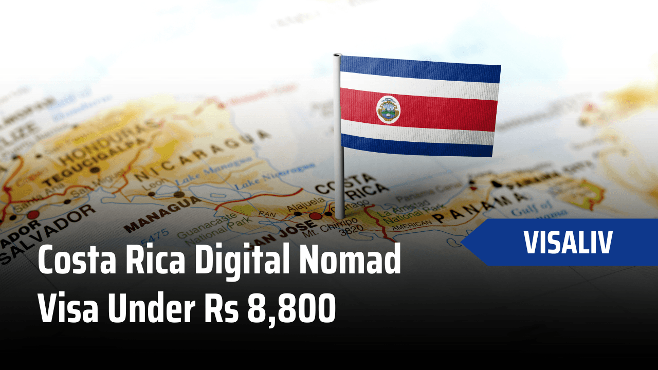 Costa Rica launches an affordable digital nomad visa for Rs 8,800, attracting remote workers to live and work in the country.