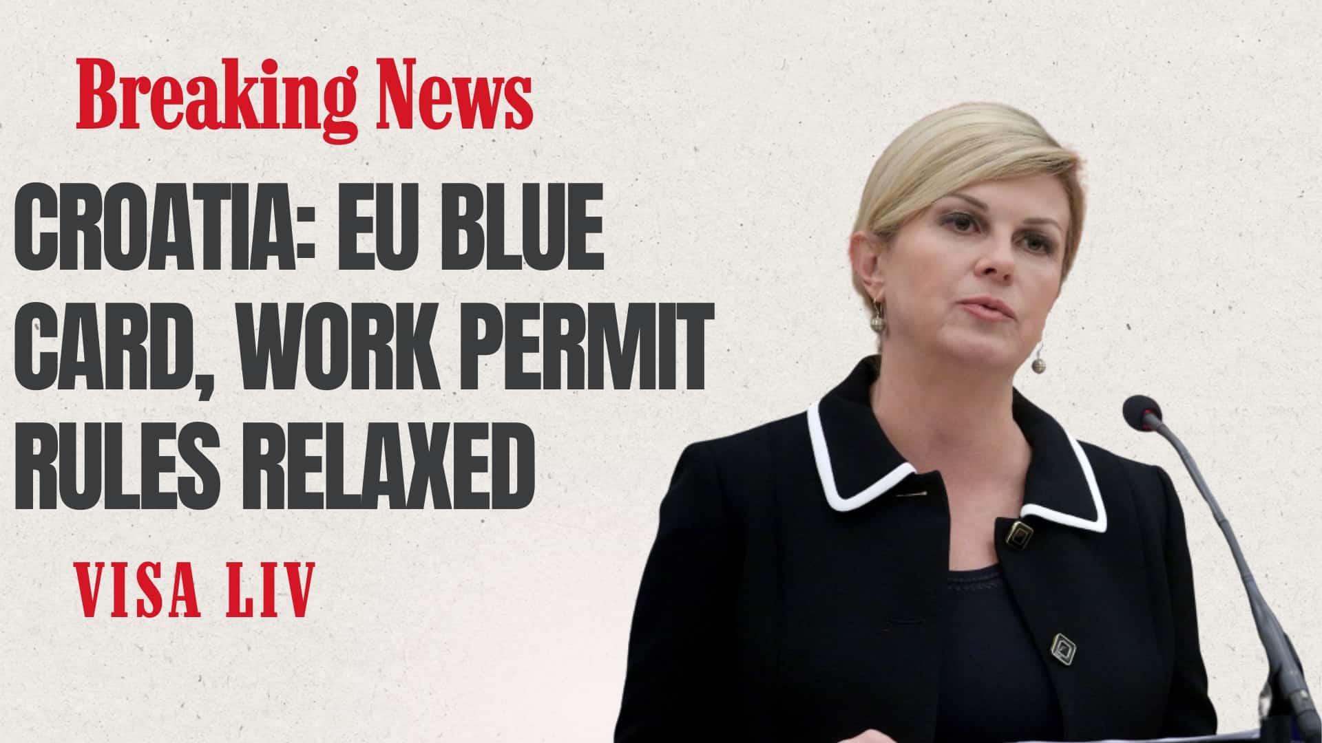 Croatia eases EU Blue Card and work permit rules, creating better migration options for skilled Indian professionals.