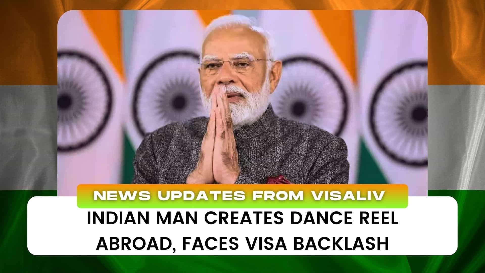 Indian man’s dance reel abroad sparks visa backlash and criticism for inappropriate behavior in a foreign country.