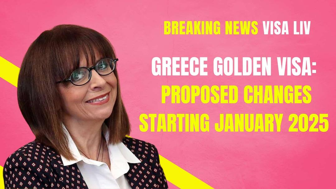 Greece Golden Visa: Changes proposed for January 2025 aim to revise Greece’s Golden Visa investment requirements.