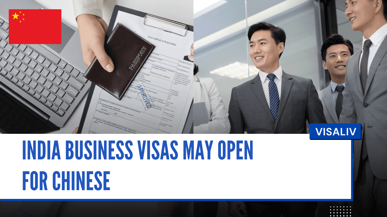 India may reopen business visas for Chinese nationals, boosting cross-border trade, investment, and bilateral relations.