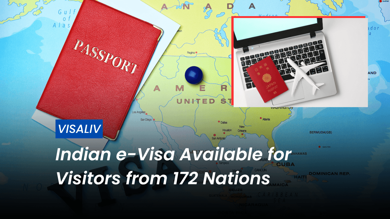 India expands e-Visa facility to citizens of 172 nations for tourism, business, medical, study, and other travel purposes.