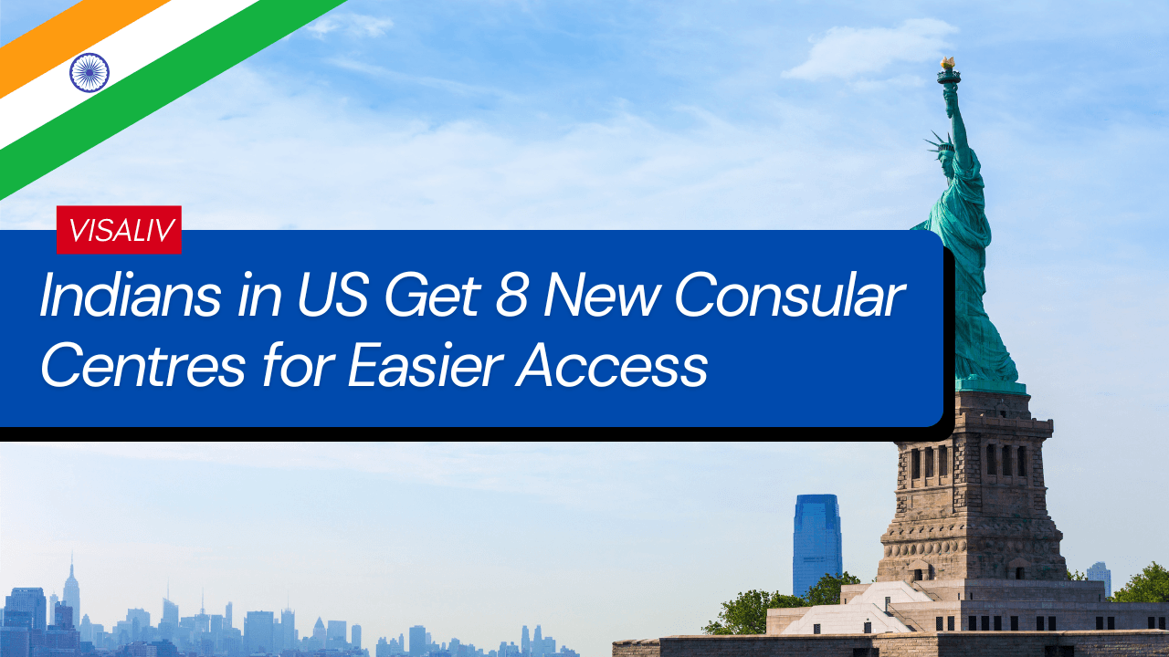 Eight new Indian consular centres open in the US to improve access to visa, passport, and OCI services for Indian citizens.