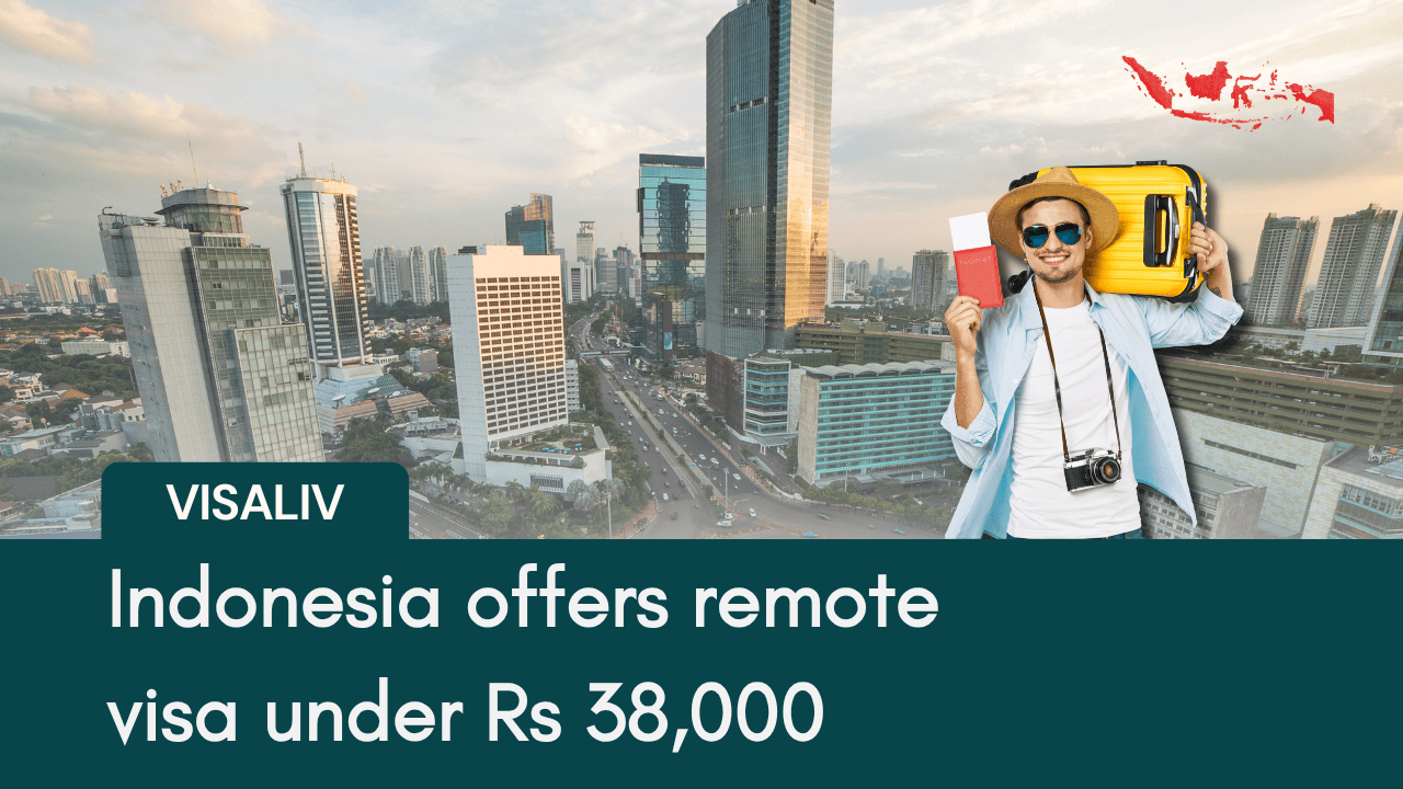 Indonesia introduces affordable remote worker visa under Rs 38,000 to attract global digital nomads and freelancers.