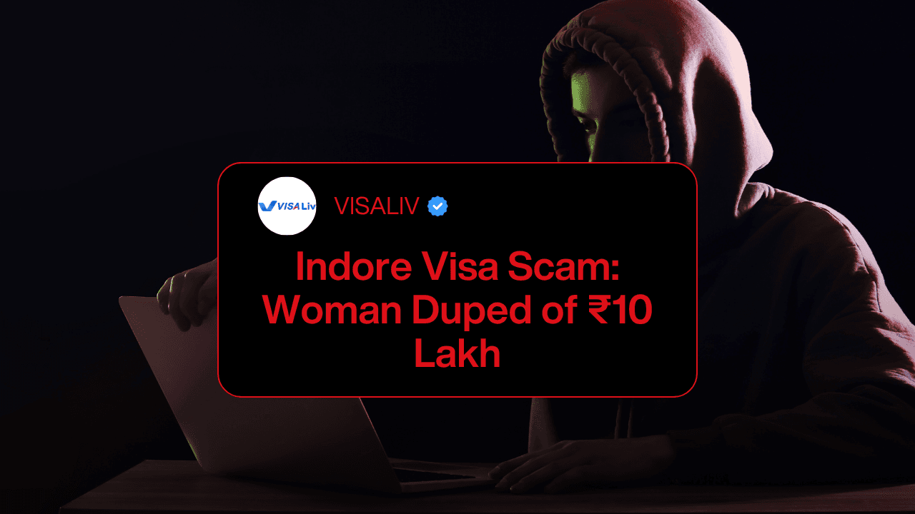 An Indore woman was duped of ₹10 lakh in a fake visa renewal scam, highlighting growing visa fraud incidents in India.