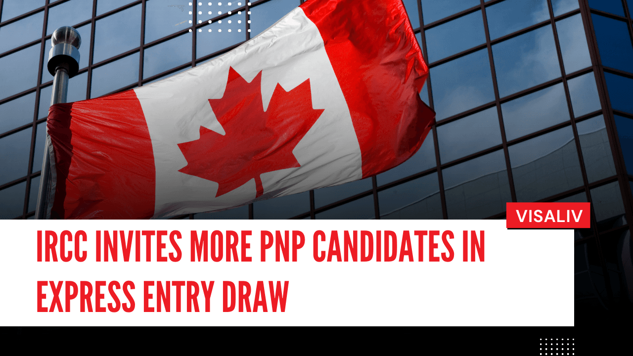 IRCC invites more Provincial Nominee Program candidates in the latest Express Entry draw with a high CRS cut-off score.