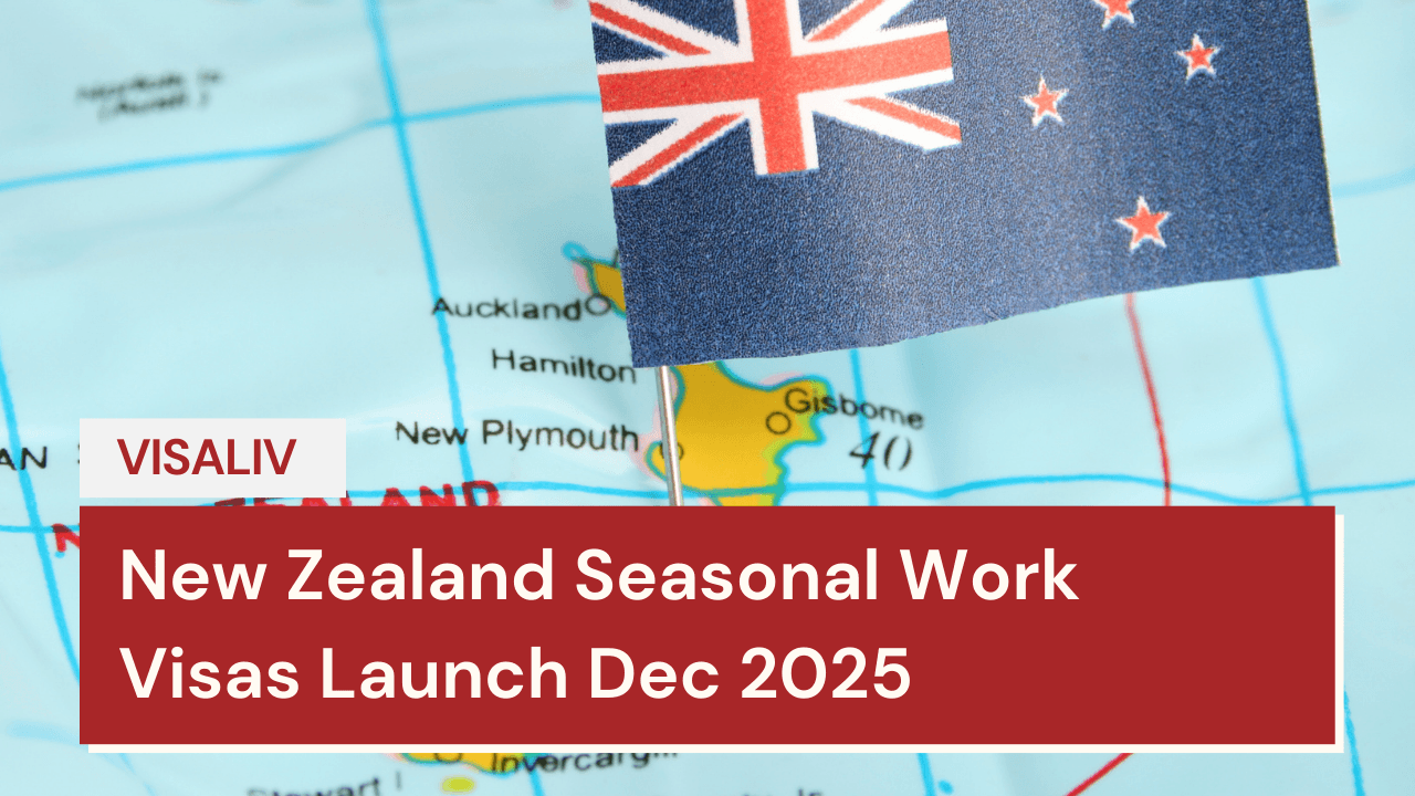 New Zealand will launch seasonal work visas in December 2025 to attract temporary workers in farming and tourism sectors.