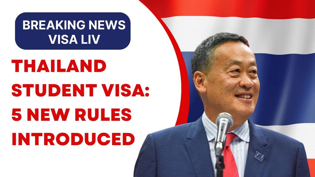 Thailand introduces five new student visa rules affecting international students planning to study in the country.