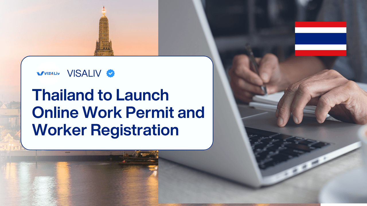 Thailand to launch online work permit and foreign worker registration system for all employers and employees.