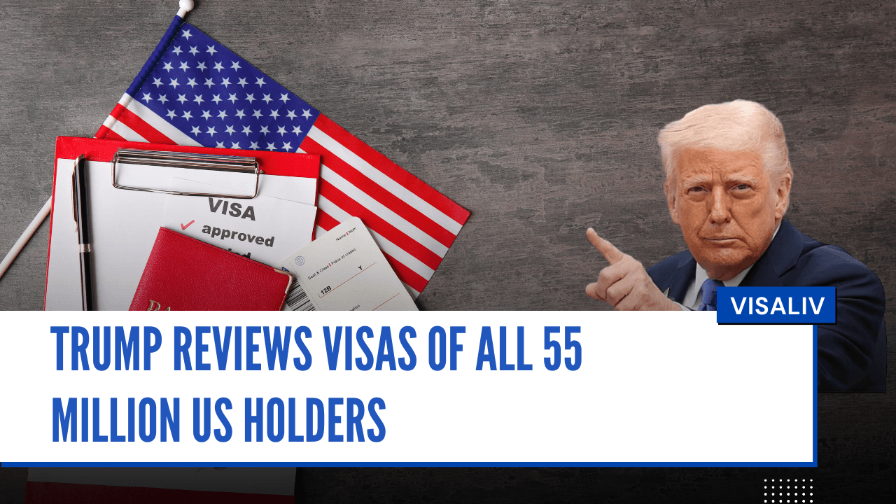 Trump orders review of 55M US visa holders, impacting students, workers, and travelers amid stricter checks.
